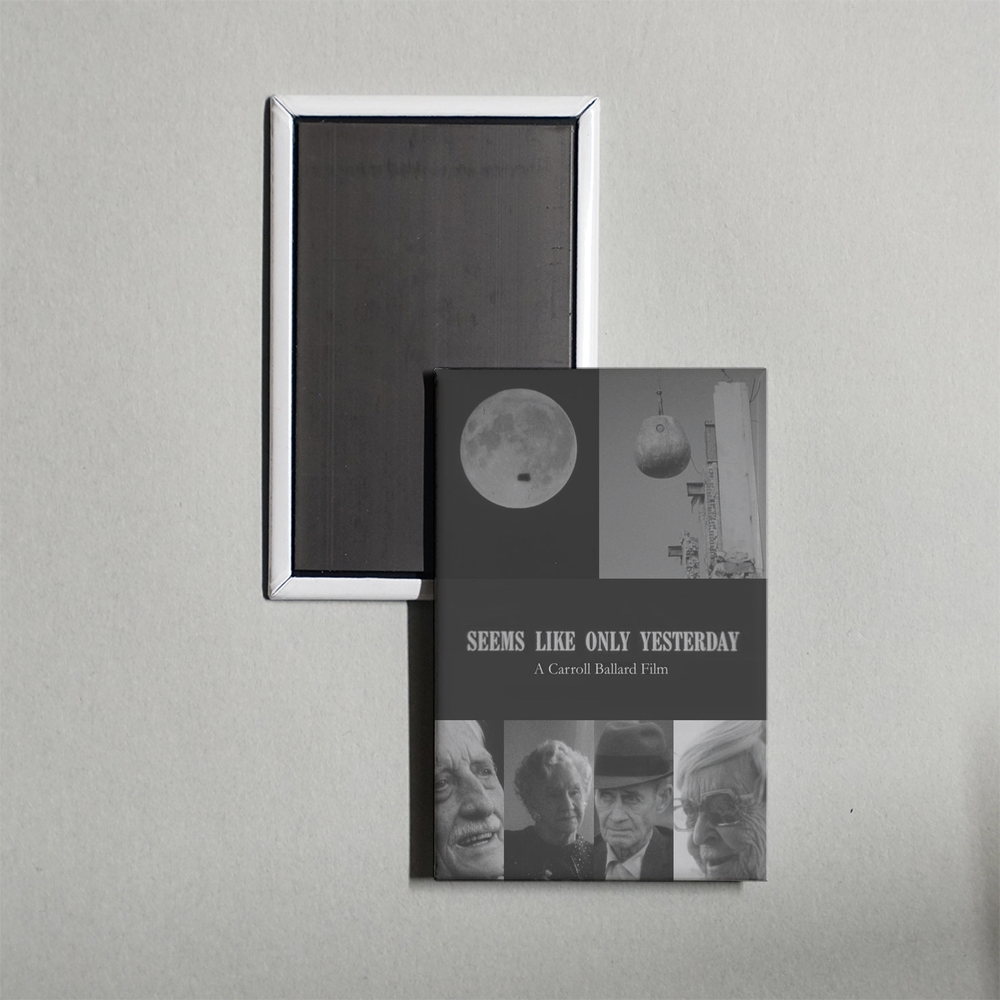 Seems Like Only Yesterday Mini Movie Fridge Magnet