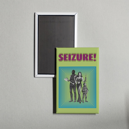 Seizure Mini Movie Fridge Magnet