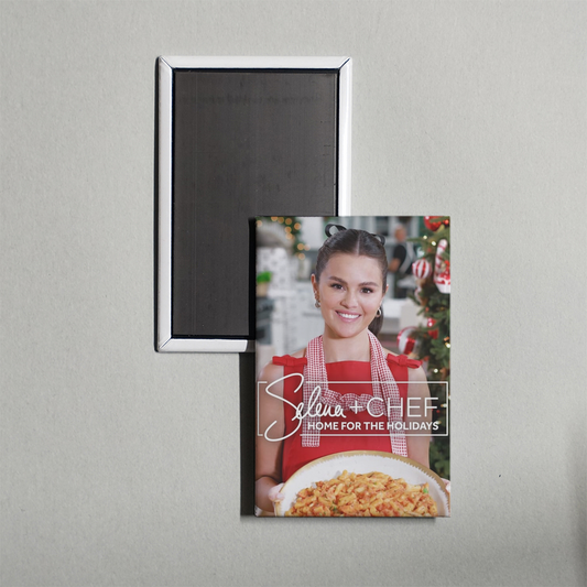 Selena + Chef Home for the Holidays TV Show Fridge Magnet