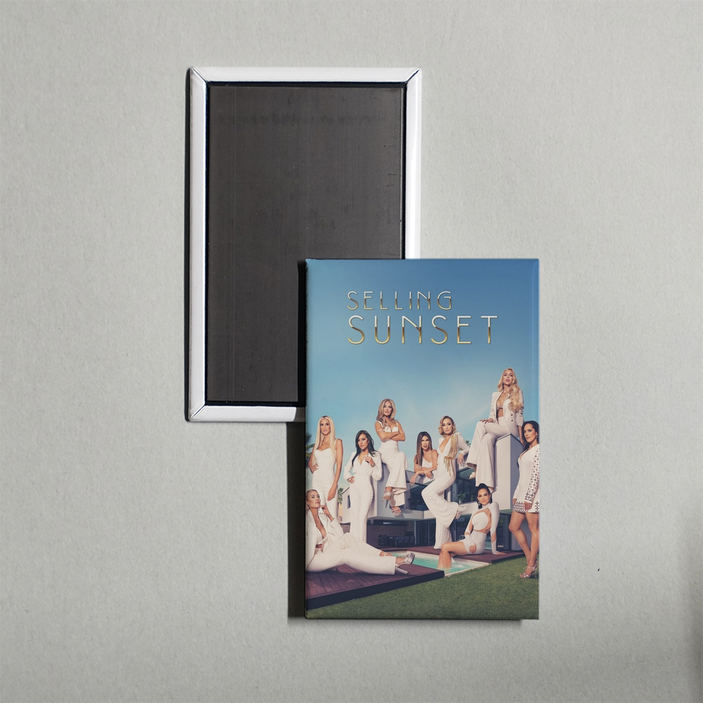 Selling Sunset TV Show Fridge Magnet