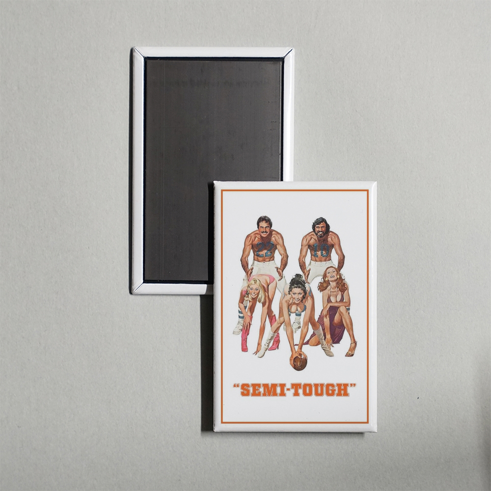 Semi-Tough Mini Movie Fridge Magnet
