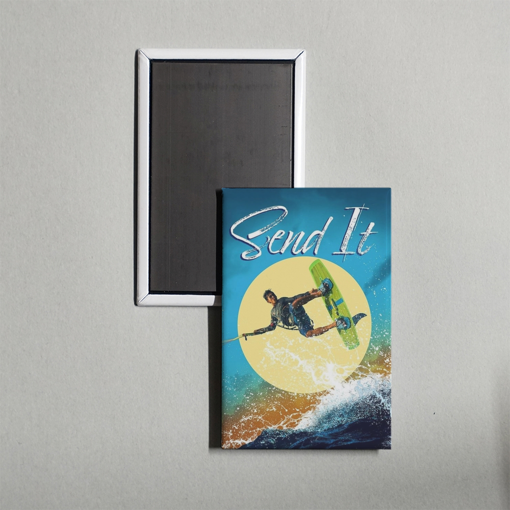 Send It! Mini Movie Fridge Magnet