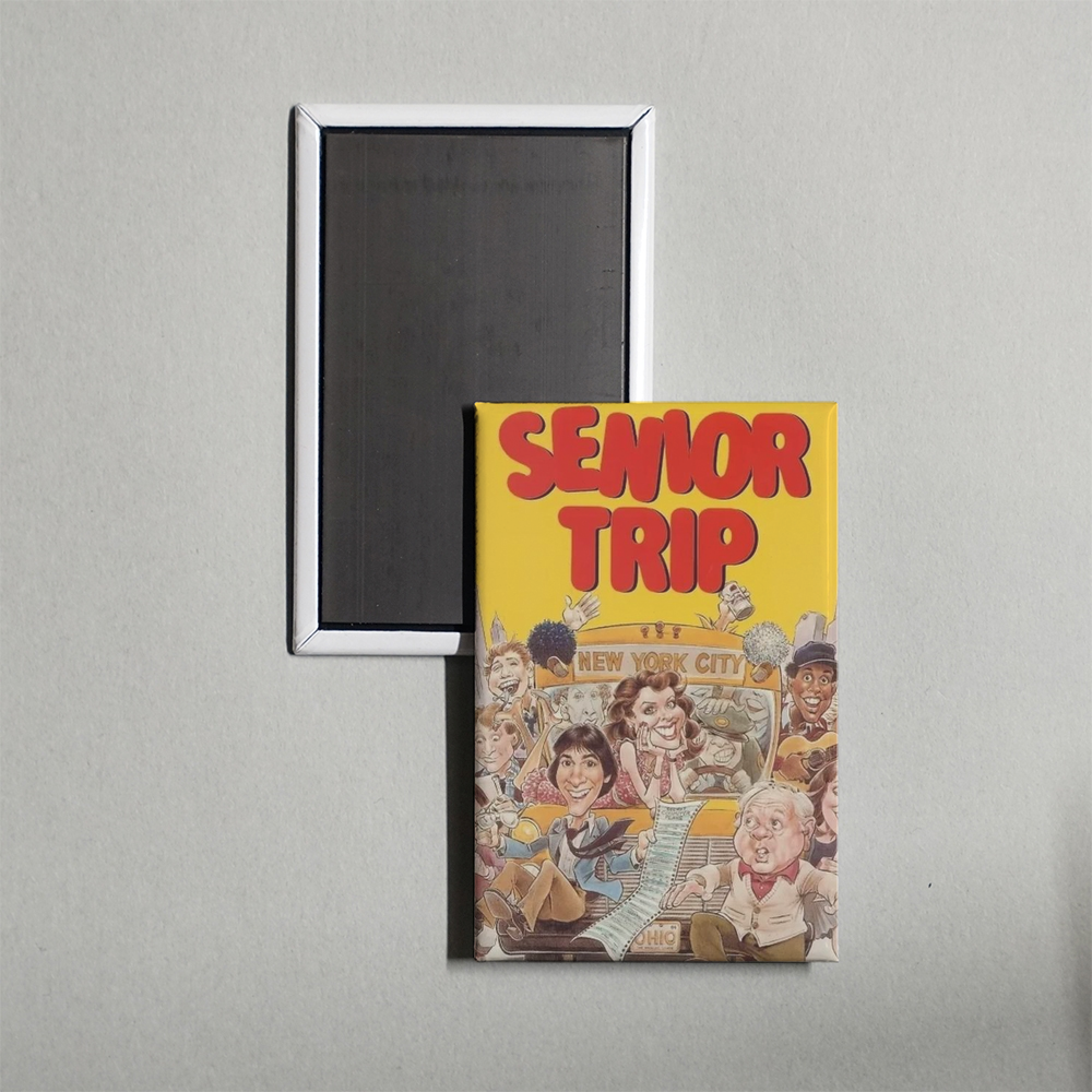 Senior Trip Mini Movie Fridge Magnet