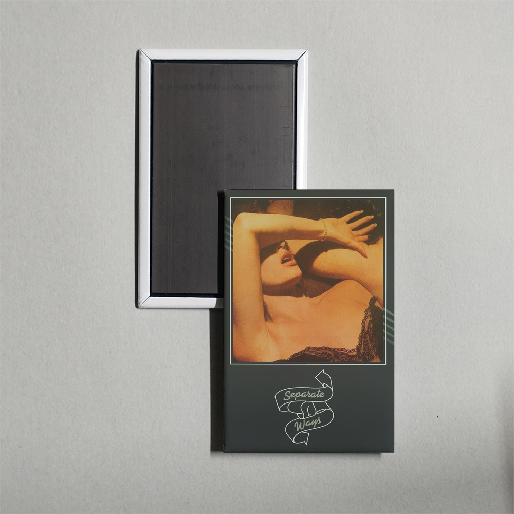Separate Ways Mini Movie Fridge Magnet