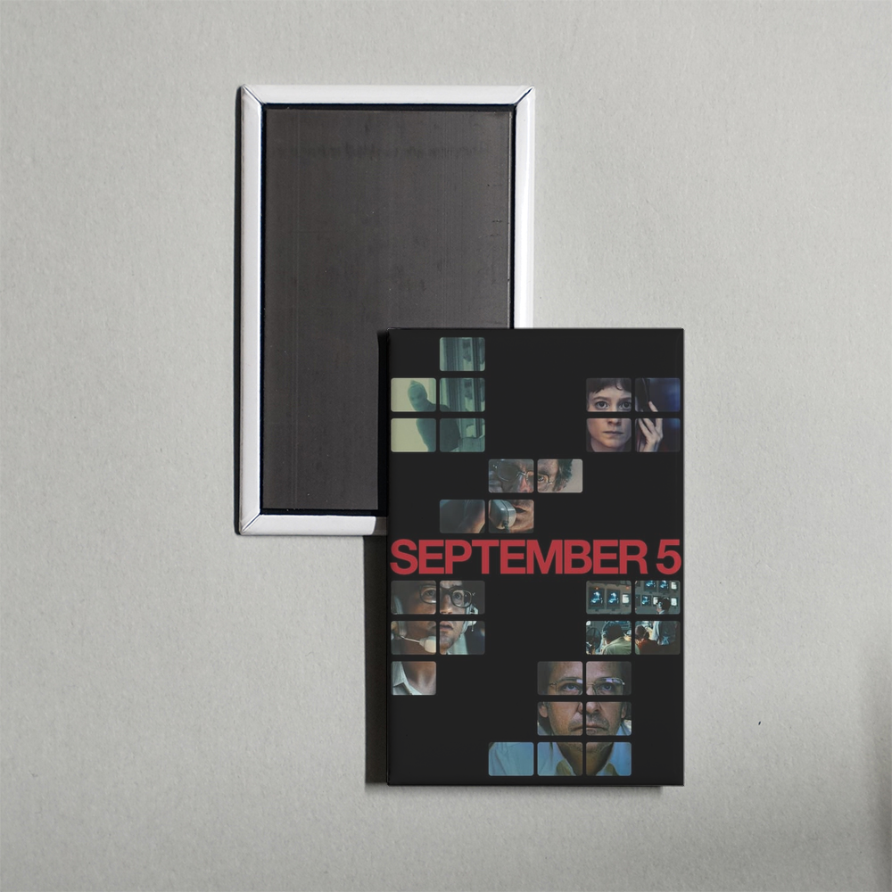 September 5 Mini Movie Fridge Magnet