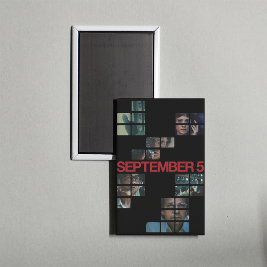 September 5 Mini Movie Fridge Magnet