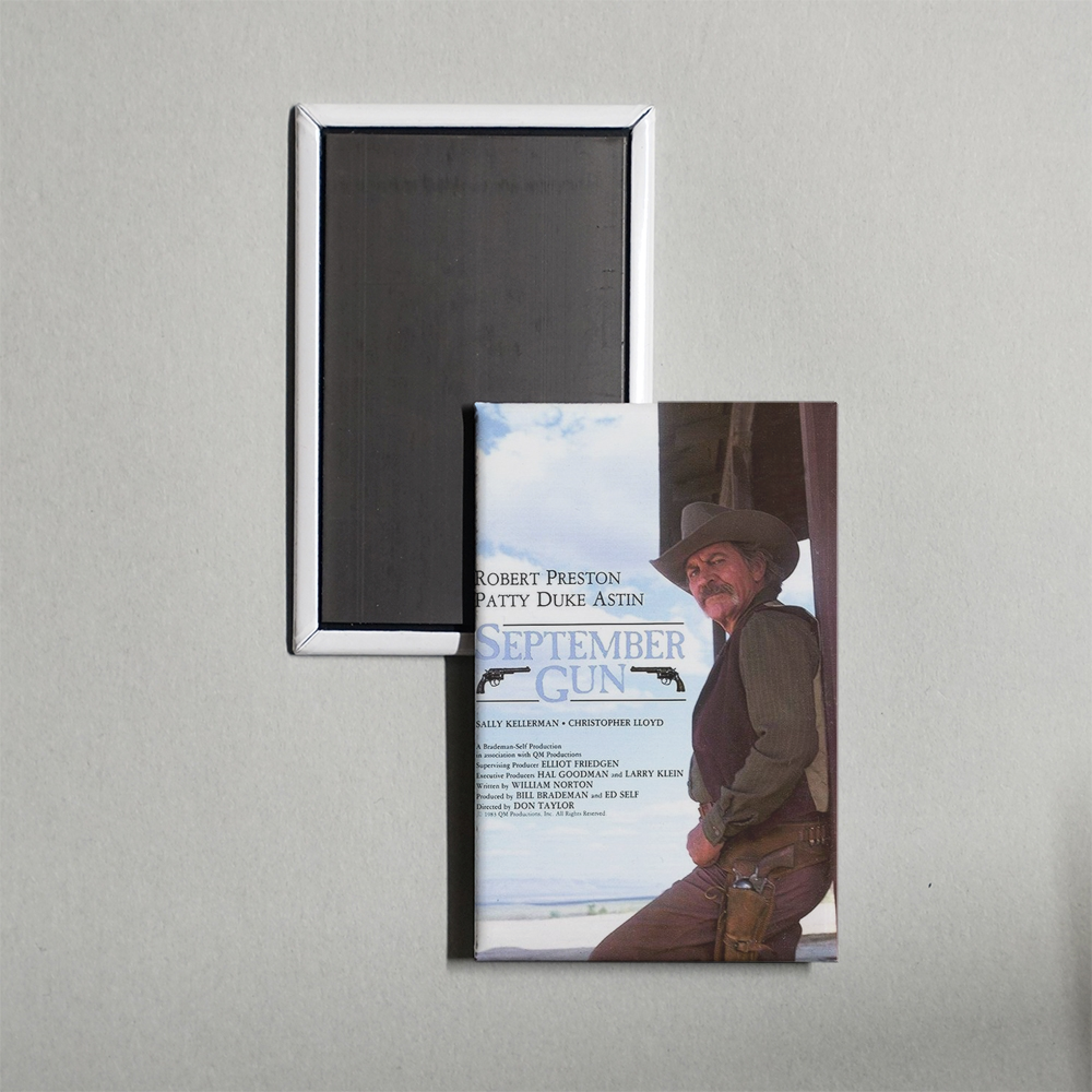 September Gun Mini Movie Fridge Magnet