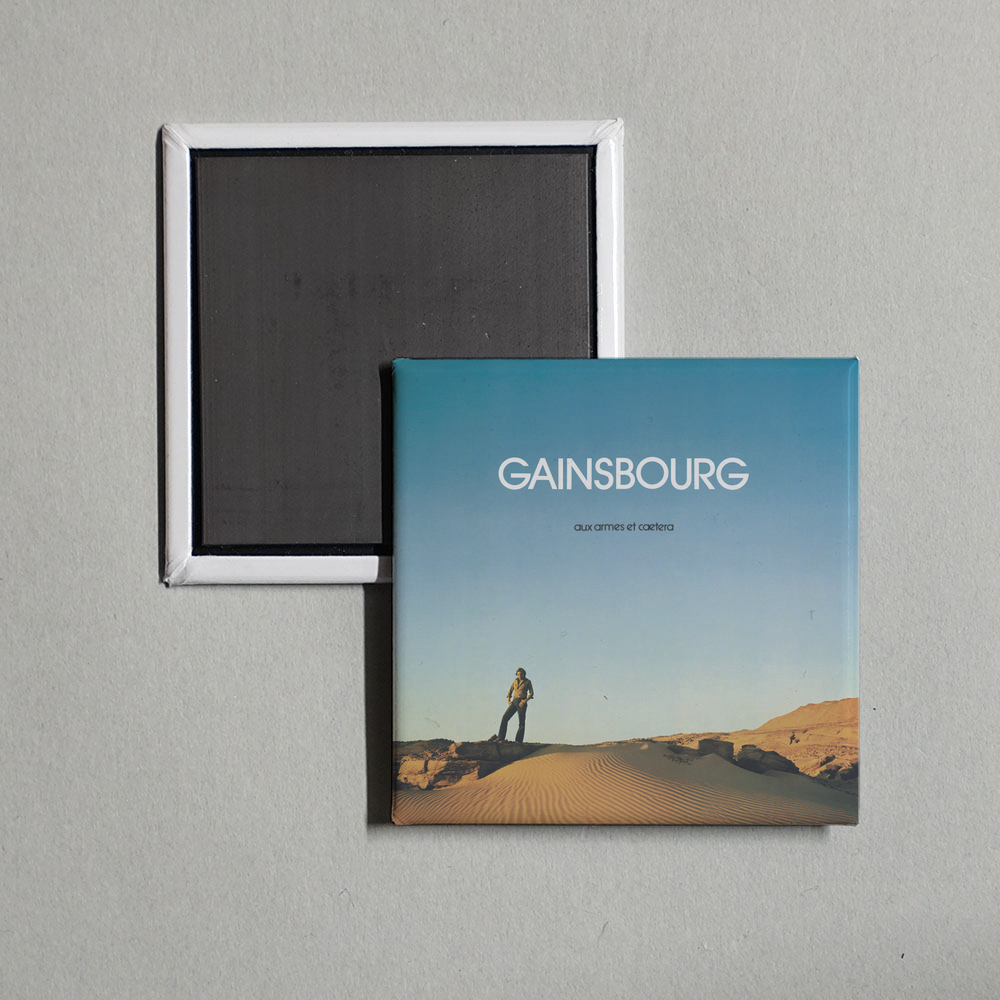 Serge Gainsbourg - Aux armes et caetera Album Cover Fridge Magnet
