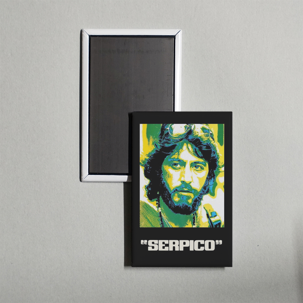 Serpico Mini Movie Fridge Magnet