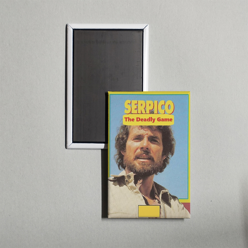 Serpico The Deadly Game Mini Movie Fridge Magnet