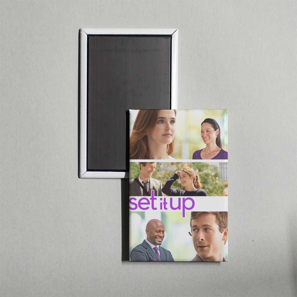 Set It Up Mini Movie Fridge Magnet