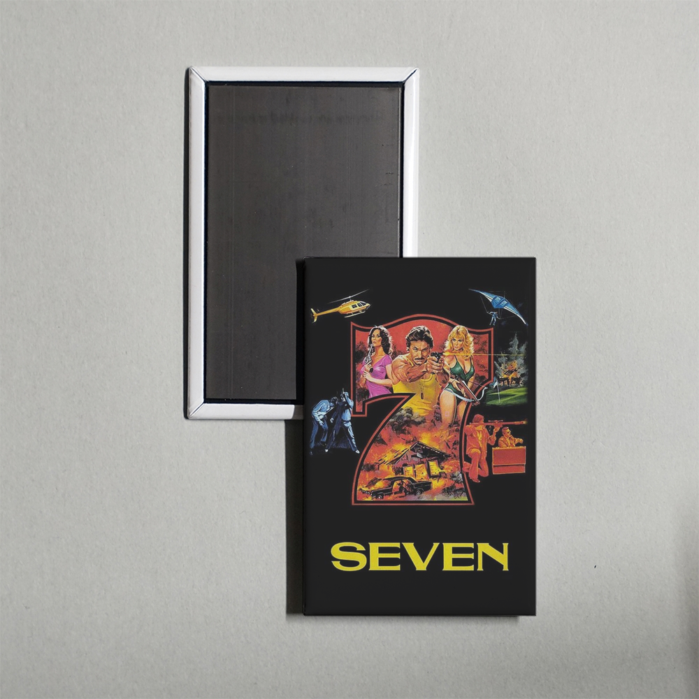 Seven Mini Movie Fridge Magnet