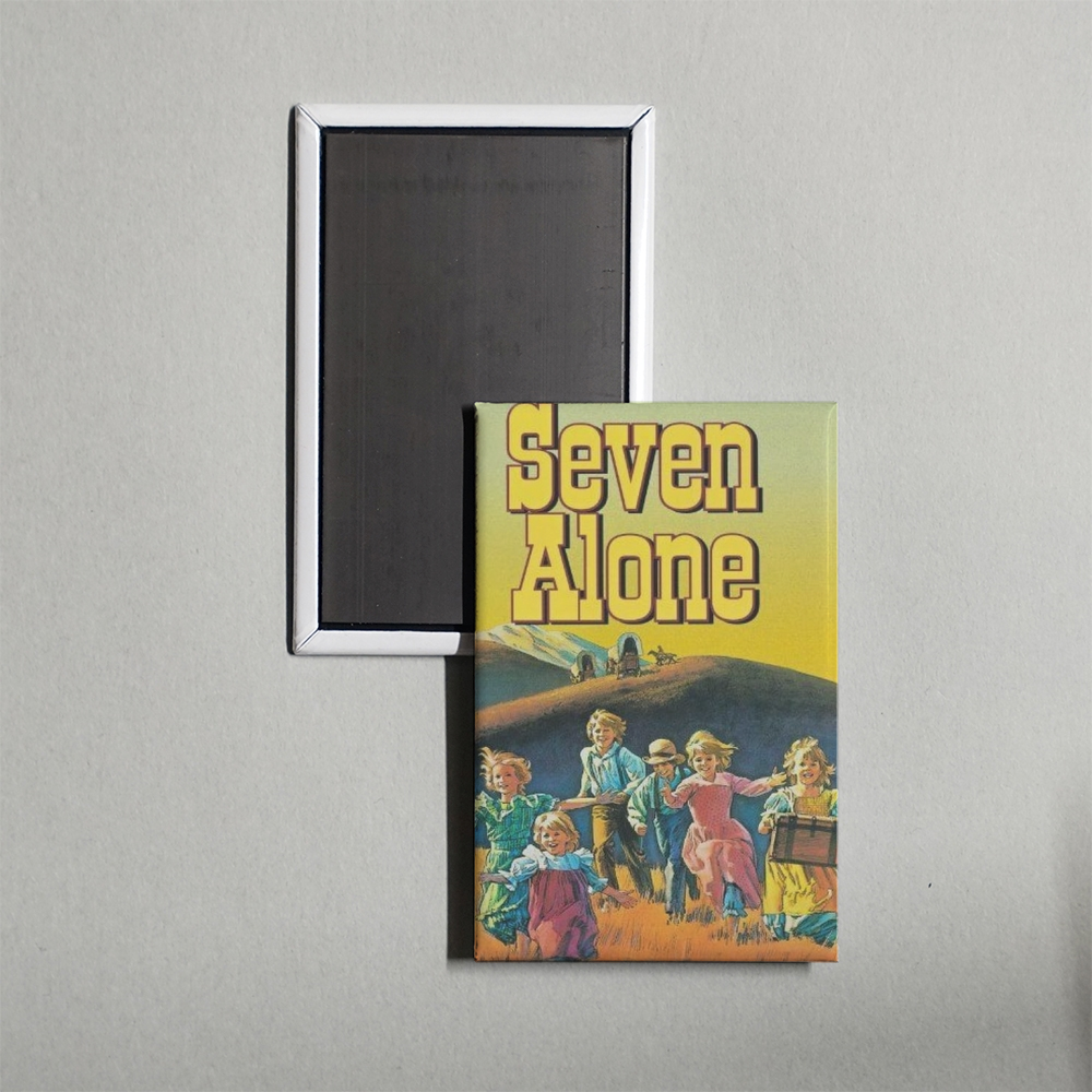 Seven Alone Mini Movie Fridge Magnet