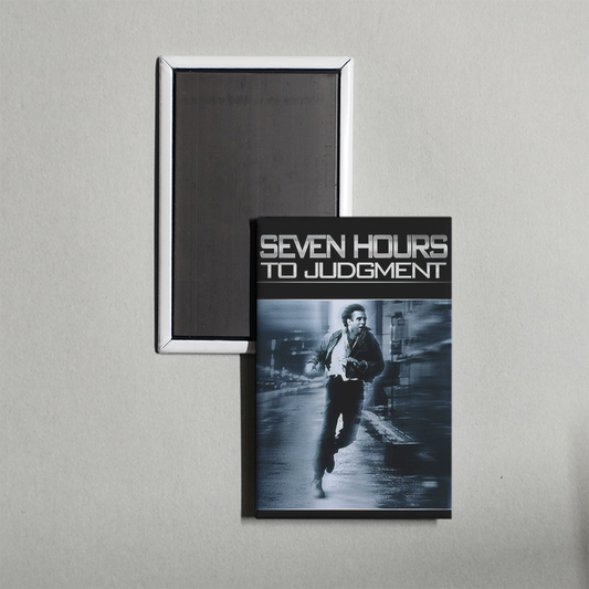 Seven Hours to Judgment Mini Movie Fridge Magnet