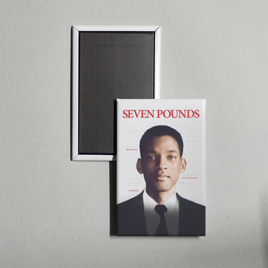 Seven Pounds Mini Movie Fridge Magnet
