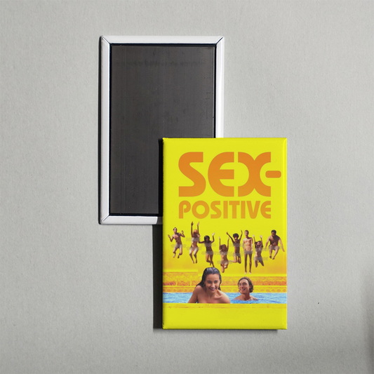 Sex-Positive Mini Movie Fridge Magnet
