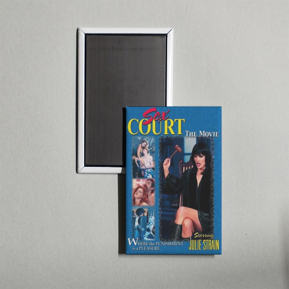 Sex Court The Movie Mini Movie Fridge Magnet