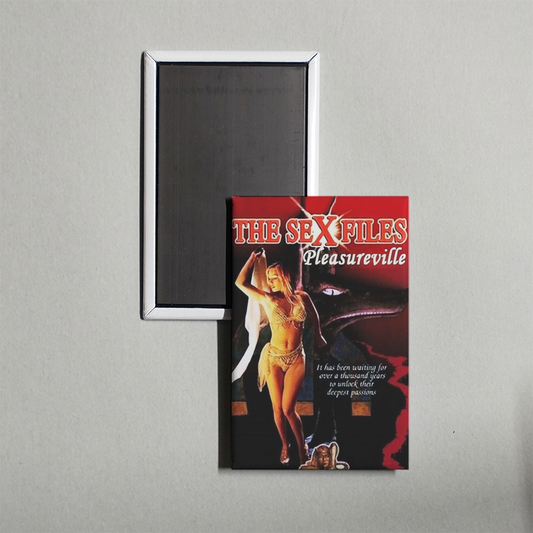 Sex Files Pleasureville Mini Movie Fridge Magnet