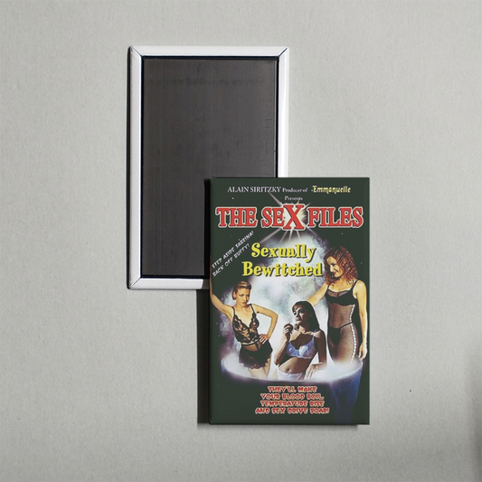 Sex Files Sexually Bewitched Mini Movie Fridge Magnet