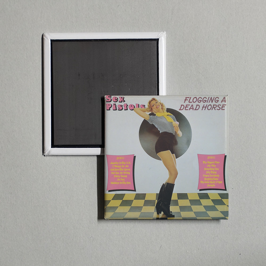 Sex Pistols - Flogging a Dead Horse Album Cover Fridge Magnet