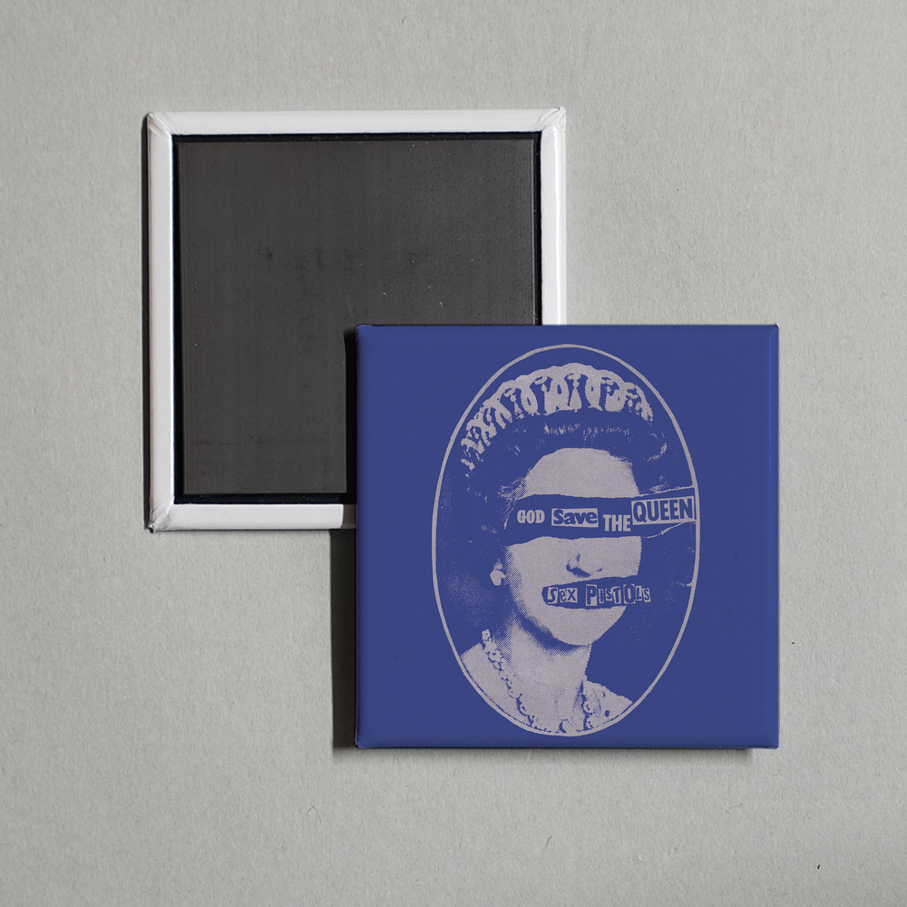 Sex Pistols - God Save the Queen Album Cover Fridge Magnet