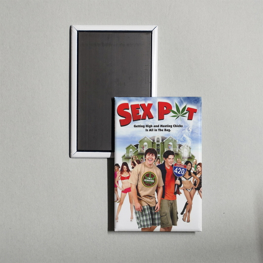 Sex Pot Mini Movie Fridge Magnet