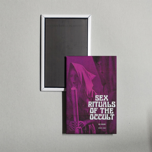 Sex Rituals of the Occult Mini Movie Fridge Magnet