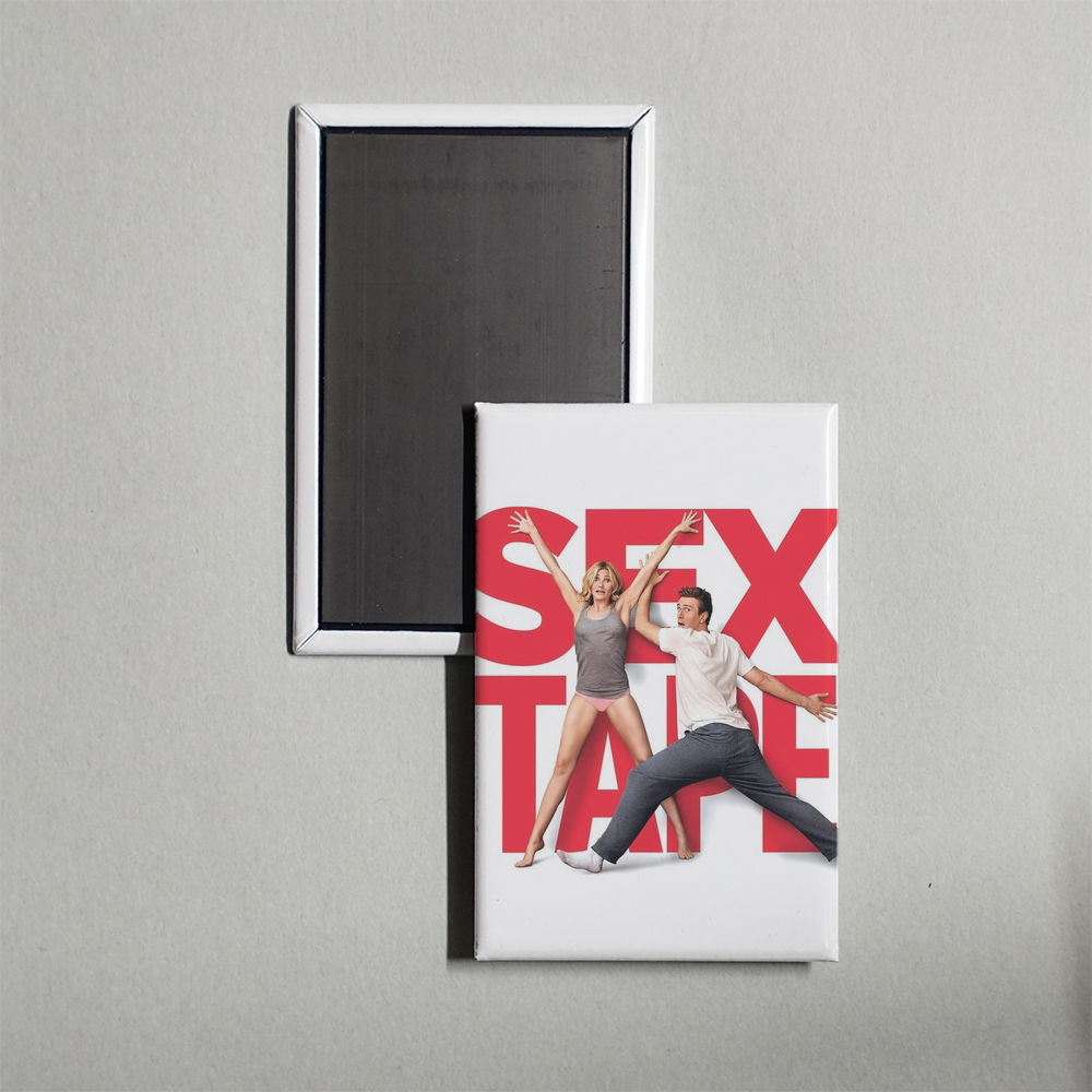 Sex Tape Mini Movie Fridge Magnet