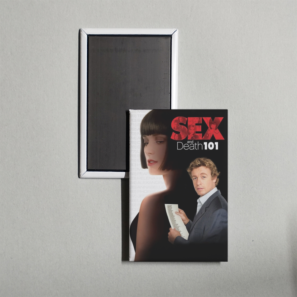 Sex and Death 101 Mini Movie Fridge Magnet