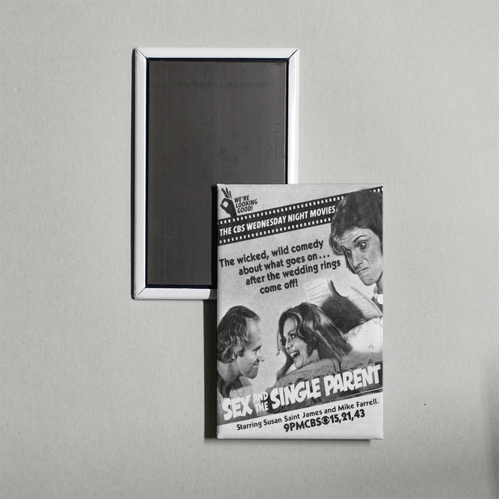 Sex and the Single Parent Mini Movie Fridge Magnet