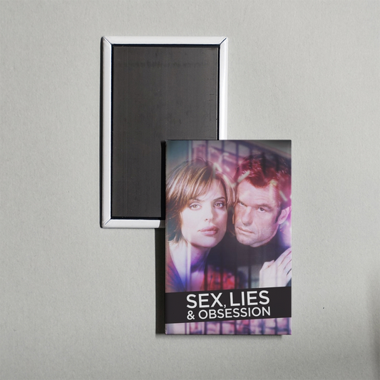 Sex, Lies & Obsession Mini Movie Fridge Magnet