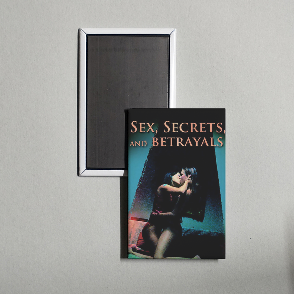 Sex, Secrets & Betrayals Mini Movie Fridge Magnet