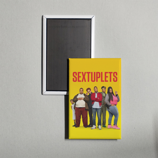 Sextuplets Mini Movie Fridge Magnet