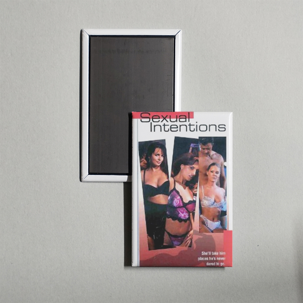 Sexual Intentions Mini Movie Fridge Magnet
