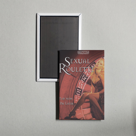 Sexual Roulette Mini Movie Fridge Magnet