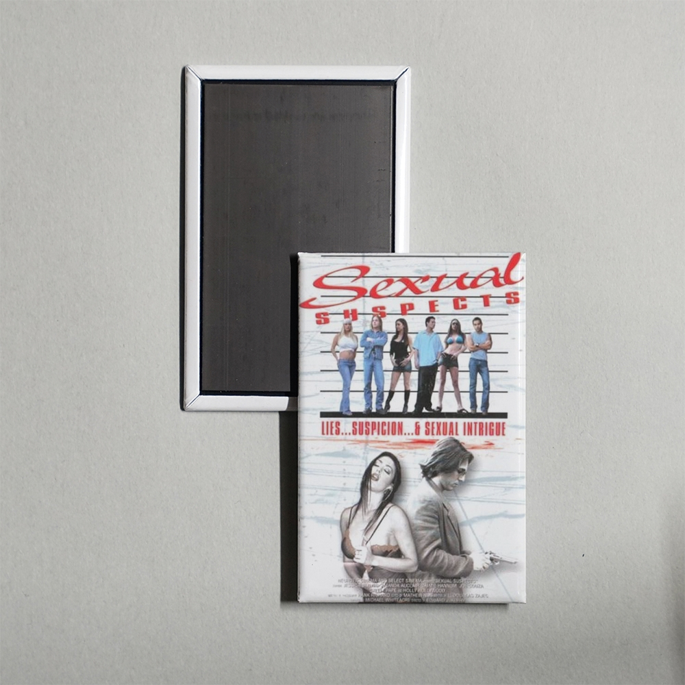 Sexual Suspects Mini Movie Fridge Magnet