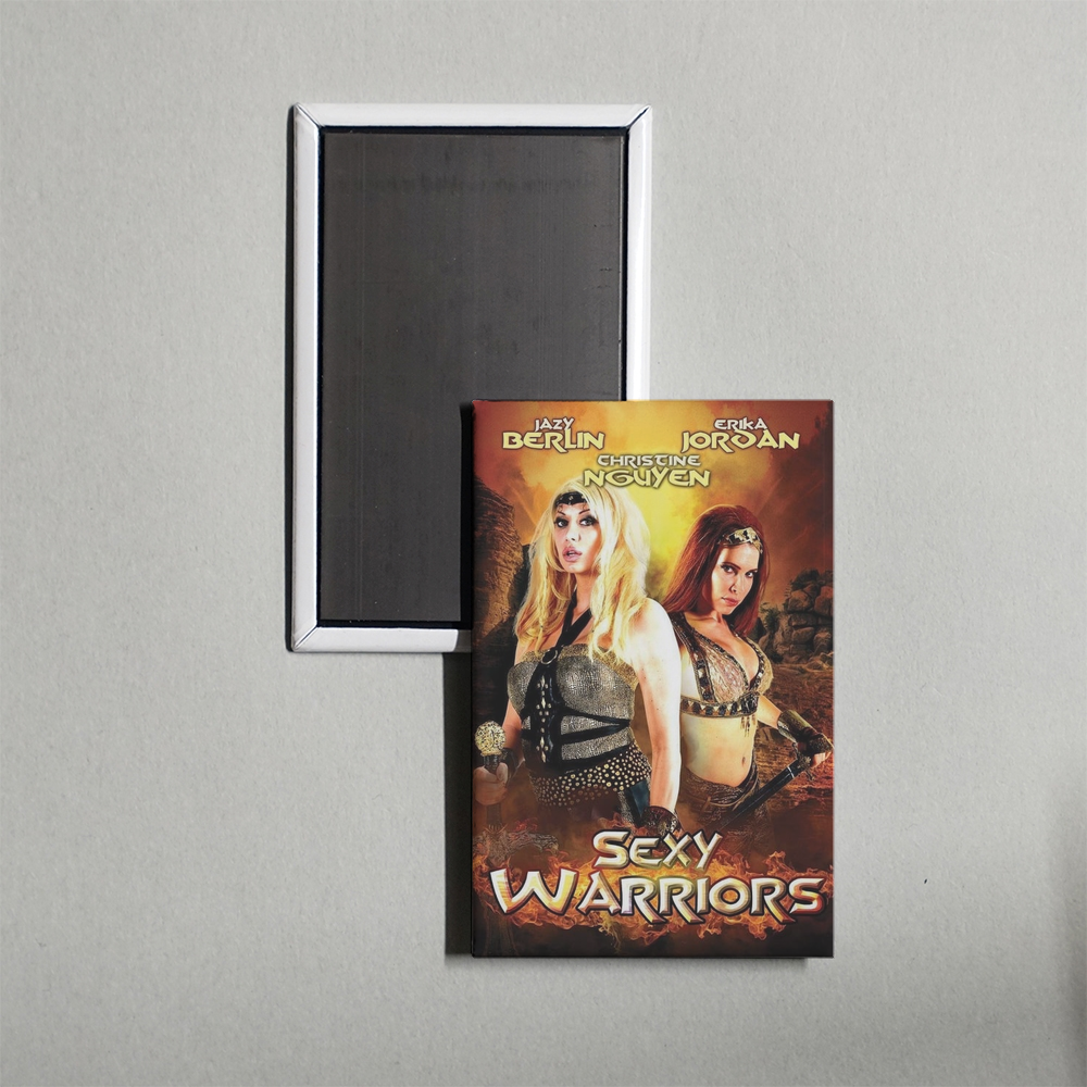Sexy Warriors Mini Movie Fridge Magnet