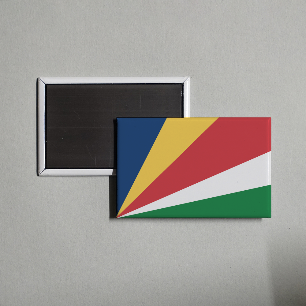 Seychelles Flag Fridge Magnet