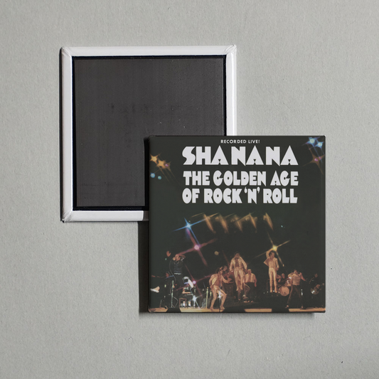 Sha Na Na - The Golden Age of Rock 'n' Roll Album Cover Fridge Magnet