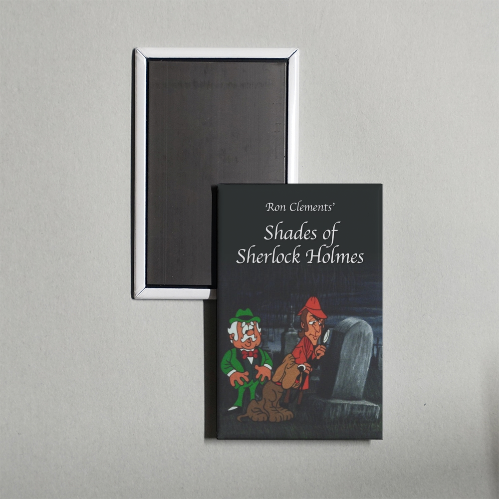 Shades of Sherlock Holmes! Mini Movie Fridge Magnet