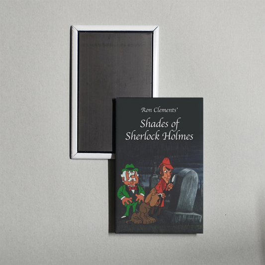 Shades of Sherlock Holmes! Mini Movie Fridge Magnet