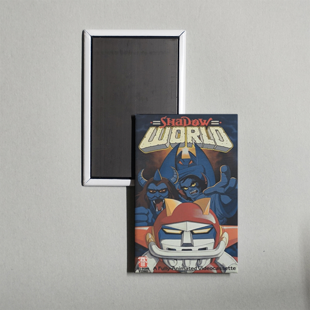 Shadow World Mini Movie Fridge Magnet