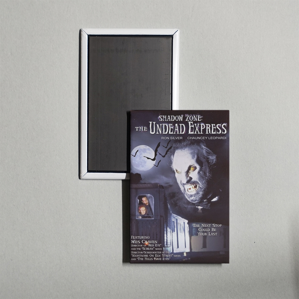 Shadow Zone The Undead Express Mini Movie Fridge Magnet