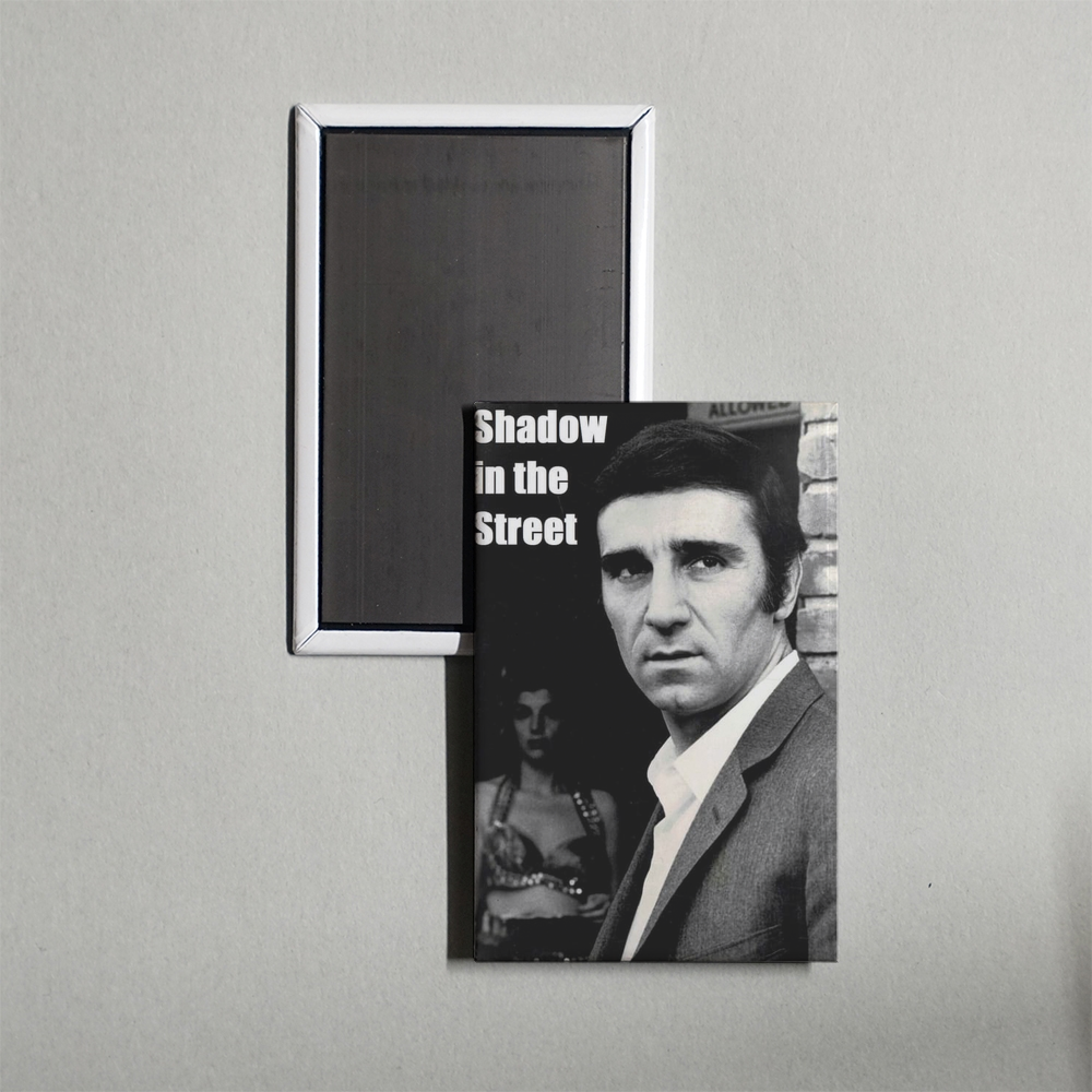 Shadow in the Street Mini Movie Fridge Magnet