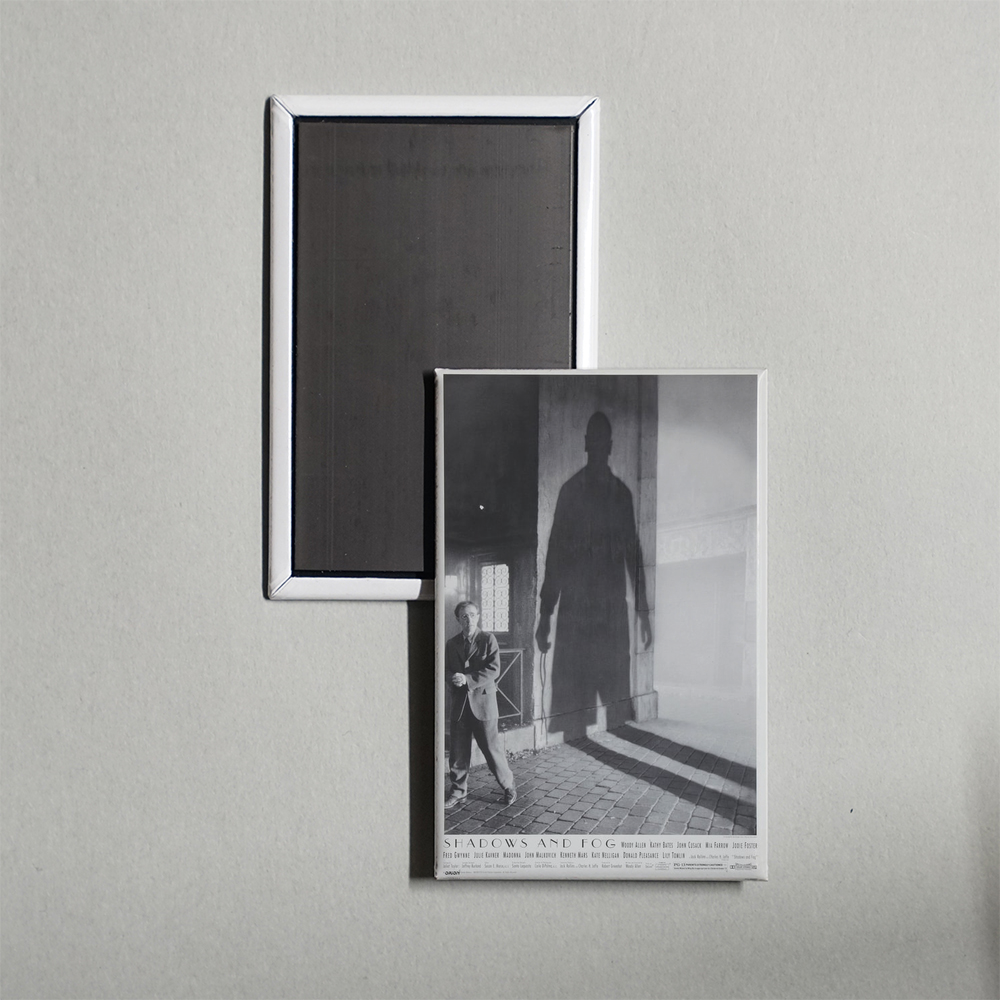 Shadows and Fog Mini Movie Fridge Magnet