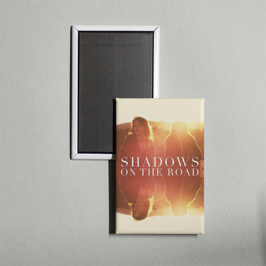 Shadows on the Road Mini Movie Fridge Magnet