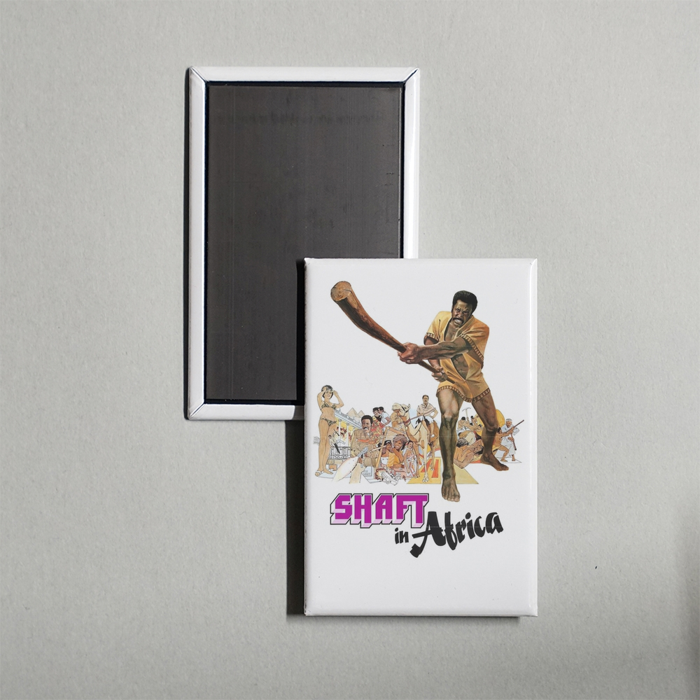 Shaft in Africa Mini Movie Fridge Magnet