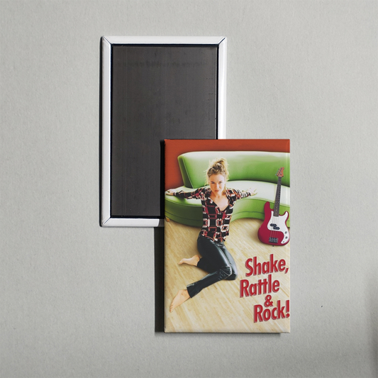 Shake, Rattle and Rock! Mini Movie Fridge Magnet