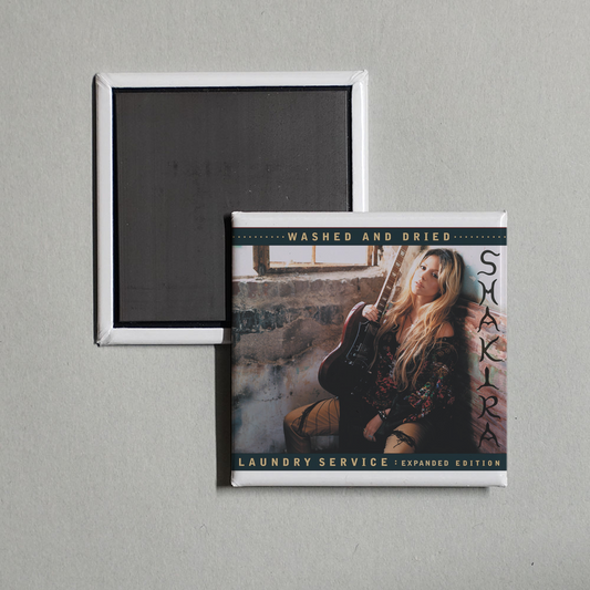 Shakira - Laundry Service Washed and Dried (Expanded Edition) Album Cover Fridge Magnet