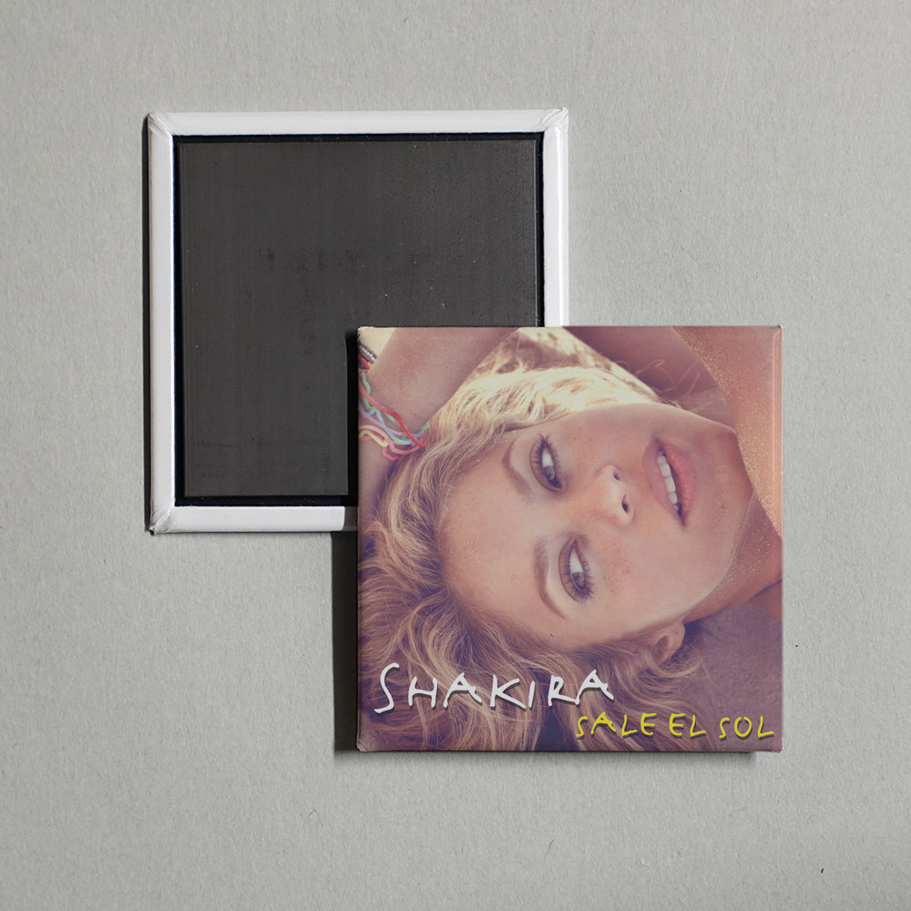 Shakira - Sale el Sol Album Cover Fridge Magnet